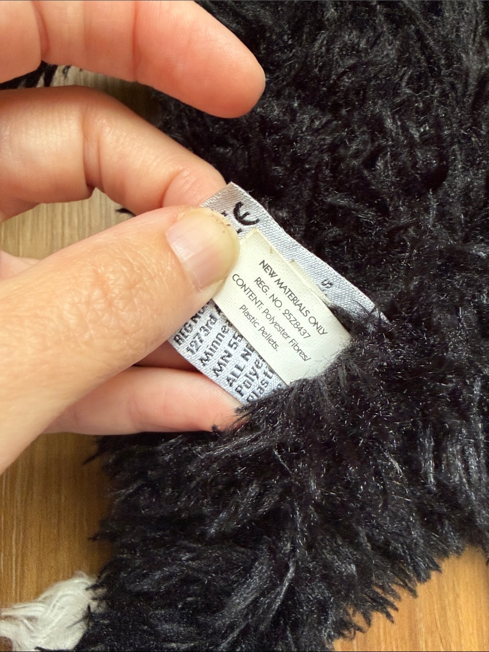 Like New Jellycat - no tags. Plush Black & White Cat Small - Picture 5 of 6